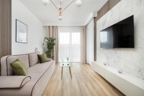 Elegant & Cozy Apartment with Balcony Wrocław by Noclegi Renters